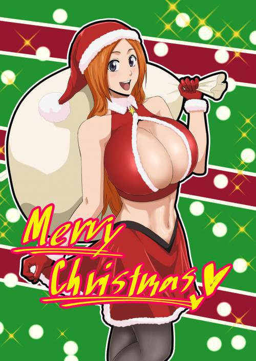 Orihime Santa / Новый год с Орихимэ