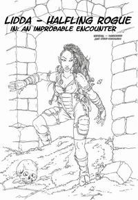 LIDDA - HALFING ROGUE IN AN IMPROBABLE ENCOUNTER